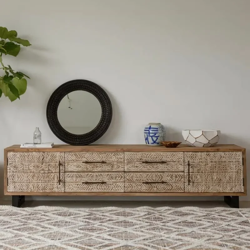 Art Deco European Tv Cabinet Decoration Luxury Nordic Accessories Tv Stand Center Designer Muebles Para Hogar Room Furniture