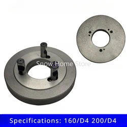 D Type,D4-160, D4-200, Lathe Spindle Flange, Chuck Connecting Plate, Transition Plate