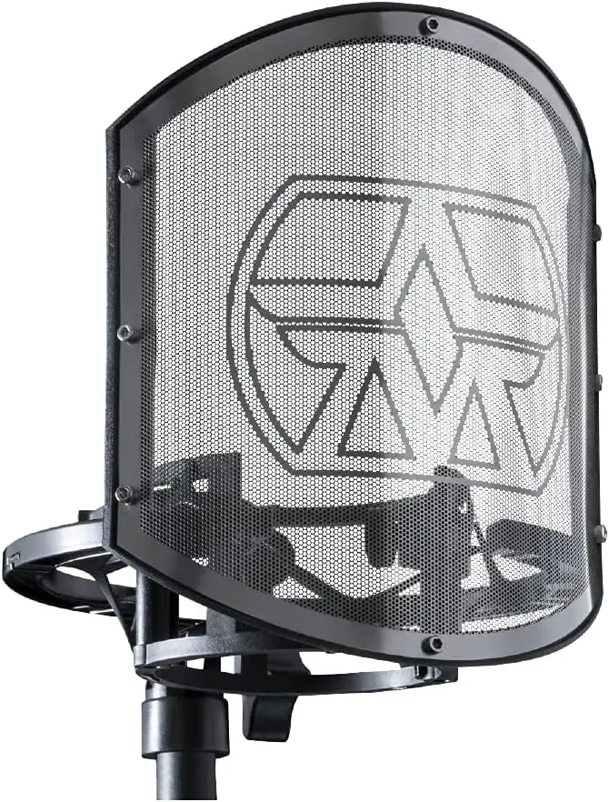 

Премиальный универсальный амортизатор для микрофона с поп-фильтром для чистой аудиозаписи