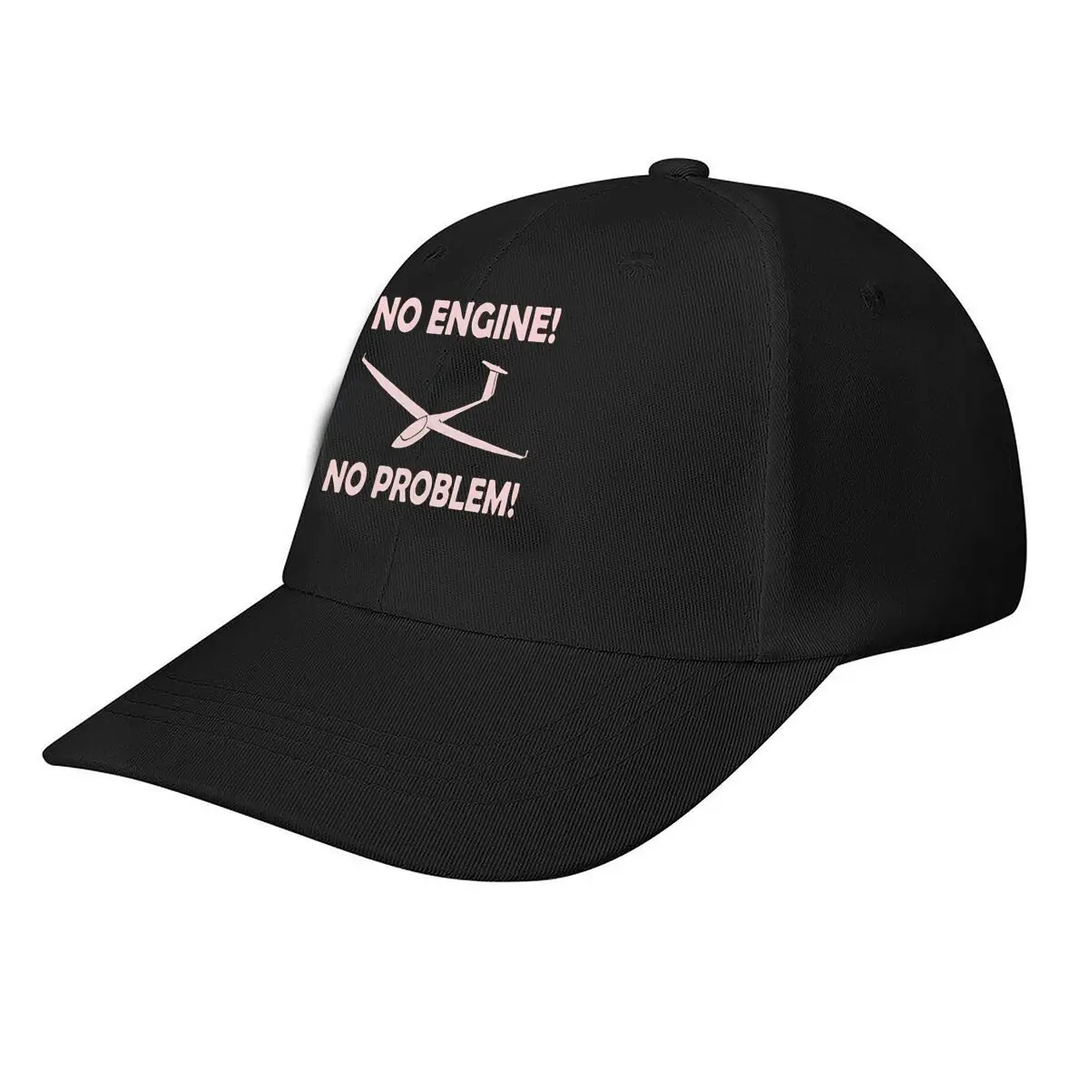 No Engine No Problem Glider TShirt Baseball Cap Fashion Men Sunhat Women's Outdoor Sports Snapback Cap
