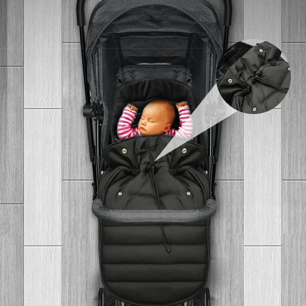 Stroller Cushion Windproof Thicken Multifunctional Envelope Sleepsacks Pram Warm Footmuff Stroller Sleeping Bag Sleep Sacks