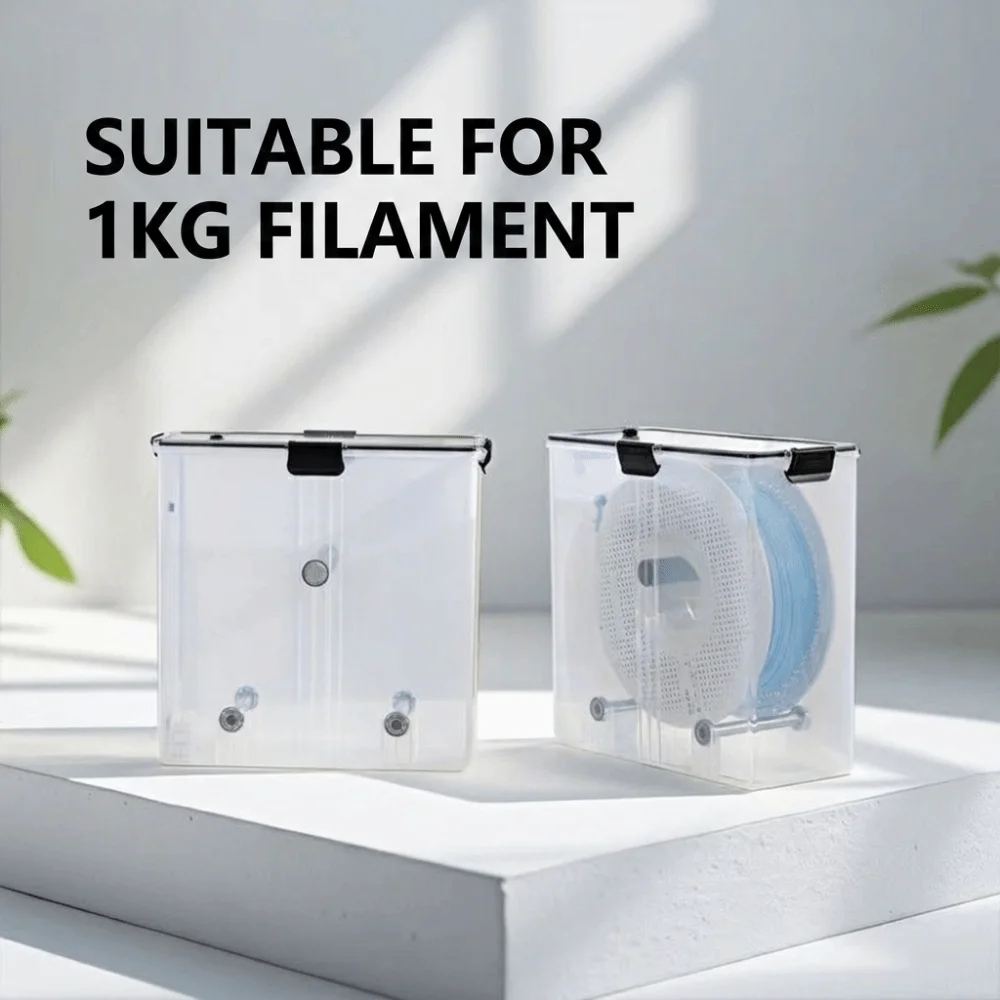Sealed 3D Printing Filament Dry Box Dustproof Airtight Filament Storage Box Universal Moisture-Resistant Filament Dryer Box