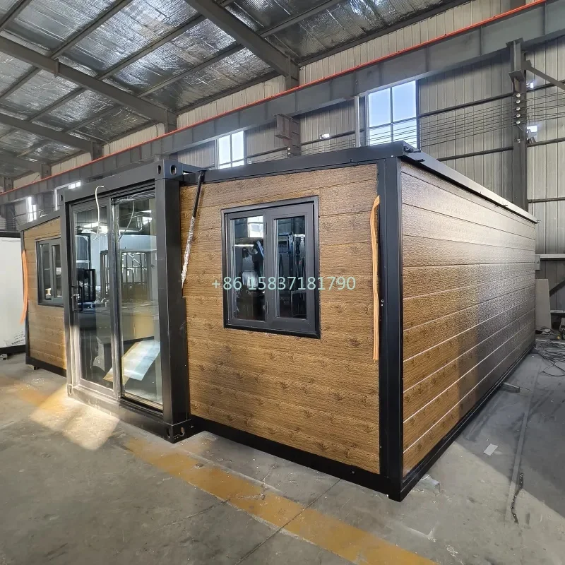 Portable Prefab Container House Tiny Home 40ft Expandable Modular Homes 3 Bedrooms Customizable Container House for New Zealand