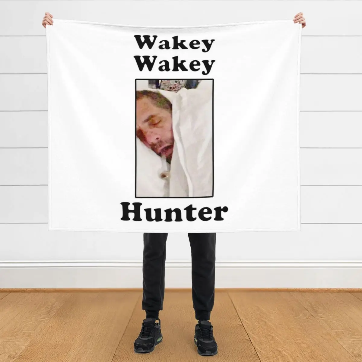 

Sleeping Hunter Biden Sticker Throw Blanket Beautifuls halloween Cute Plaid Sofas Blankets
