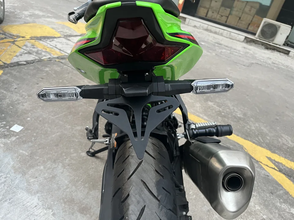 Motorcycle Rear License Plate Holder Bracket For Kawasaki Ninja ZX