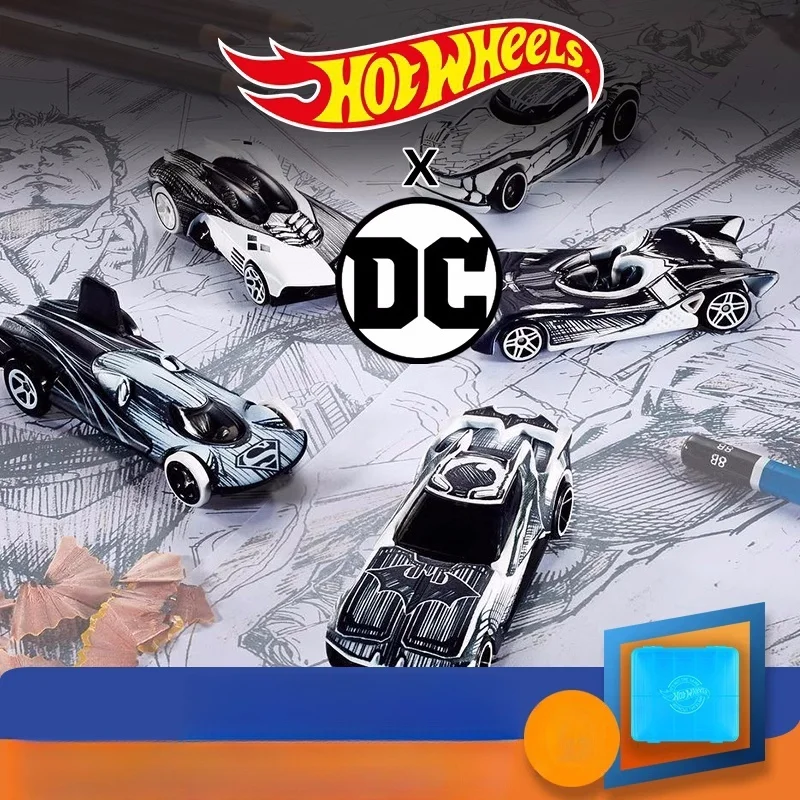 

Hot Wheels Batman Theme Children'S Toy Single Car Bat Style Small Sports Car Model Vehicle C4982 Car Toys Worth Collecting Boy