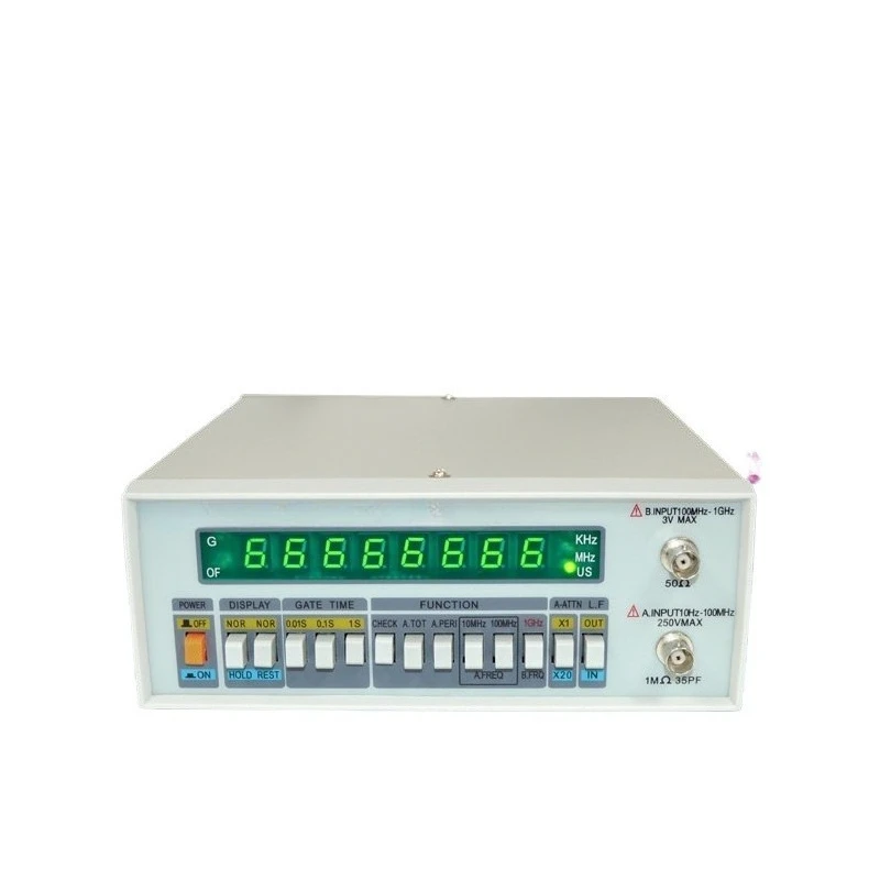 For TFC-1000L High Precision Multifunctional Digital Frequency Meter 1000MHz Crystal Oscillator Frequency Meter