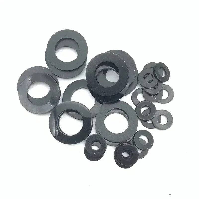 ID 2-45mm Zachte zwart rode siliconen pakking afdichting schokabsorberende waterdichte pakking hittebestendig platte pakking