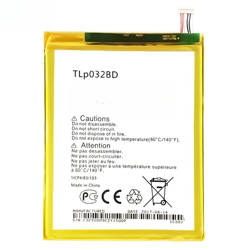 3240mAh for Alcatel Mobile Phone Battery POP7/P310 Large-capacity Battery TLP032BD