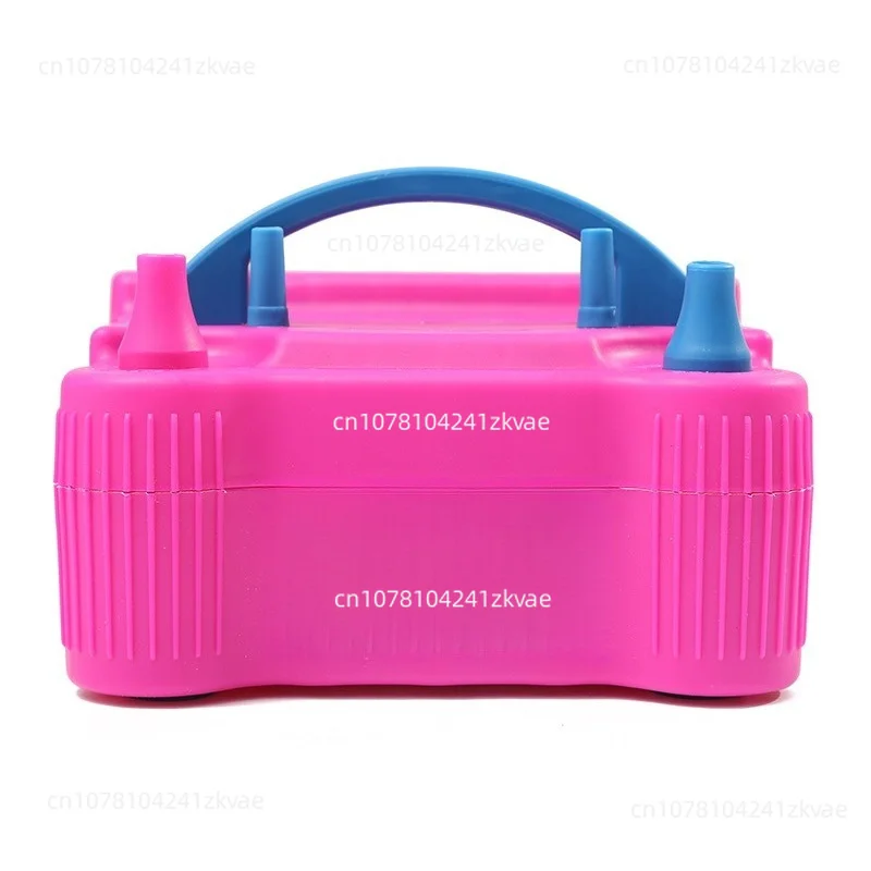 Durabl1PC High Pressure Double Hole Electric Balloon Air Pump Portable Birthday Balloon Pump Blower European Plug Air Compressor