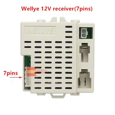 Nowy wellye 12v samochód elektryczny dla dzieci części 2.4G 7 pinów odbiornik Bluetooth dziecięce zabawki motocyklowe akcesoria bezprzewodowe dla BeRica