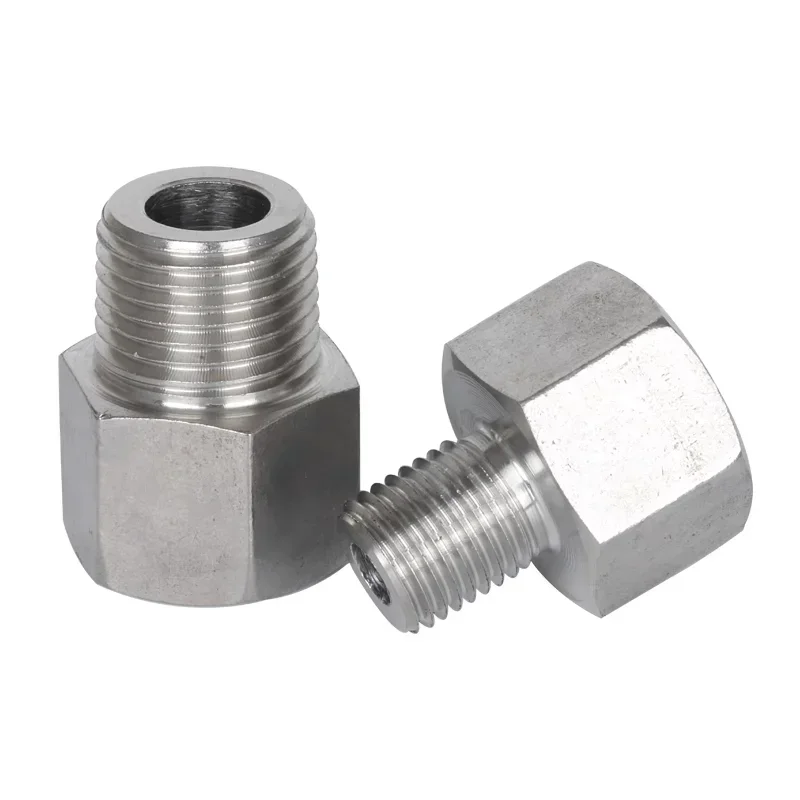 

M18 M20 Female x M6 M8 M10 M12 M14 M16 1/8" 1/4" 3/8" 1/2" 3/4" 1" Male BSP Thread Stainless Steel High Pressure Pipe Fitting