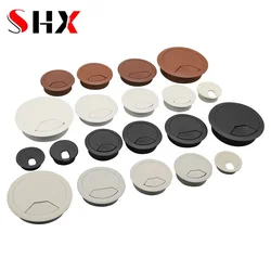 80mm Round Wire Hole Cover Green bronze Desk Wire Hole Table Cable Outlet Port Surface Line Box Furniture Hardware