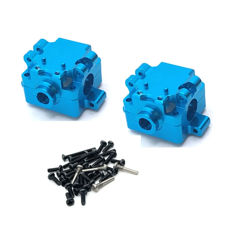 2 szt. Metalowa skrzynia biegów do WLtoys 1/28284131 K969 k979 k989 k999 P929 P939 Części do zdalnie sterowanego samochodu