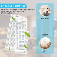 ABKJ-Replacement Accessories For Xiaomi Robot Vacuum-Mop 2S/3C / Mop P/Mop Pro / XMSTJQR2S / STYTJ02YM, HEPA Filters Wipes