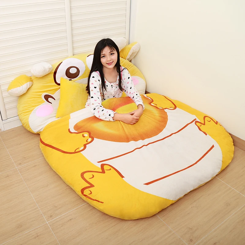 Cartoon kreative Matratze chinesische Tierkreis Loong Tatami Matratze niedlichen Schlafzimmer Stoff Tasche Sofa Matratze