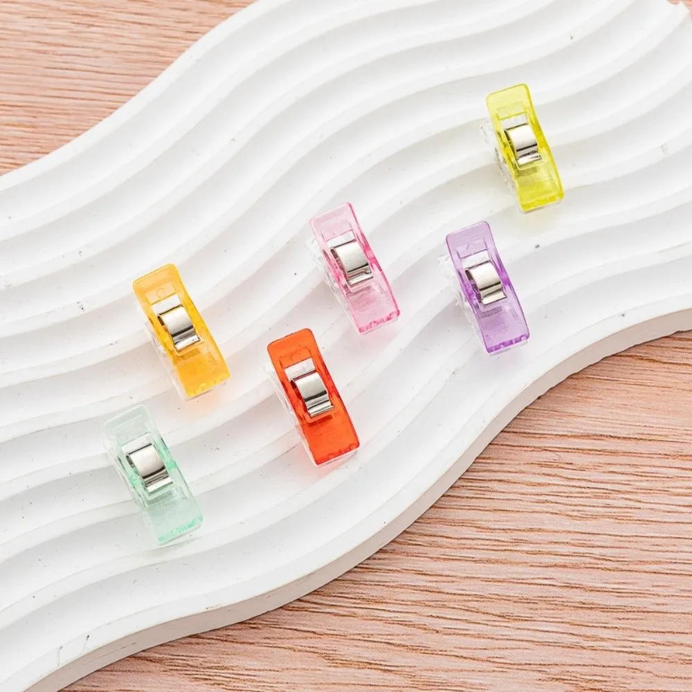 30 قطعة مفاهيم الخياطة مقاطع الخياطة البلاستيكية متعددة الأغراض ألوان متنوعة الكروشيه كليب عدم الانزلاق مقاطع الحياكة الصغيرة الخياطة