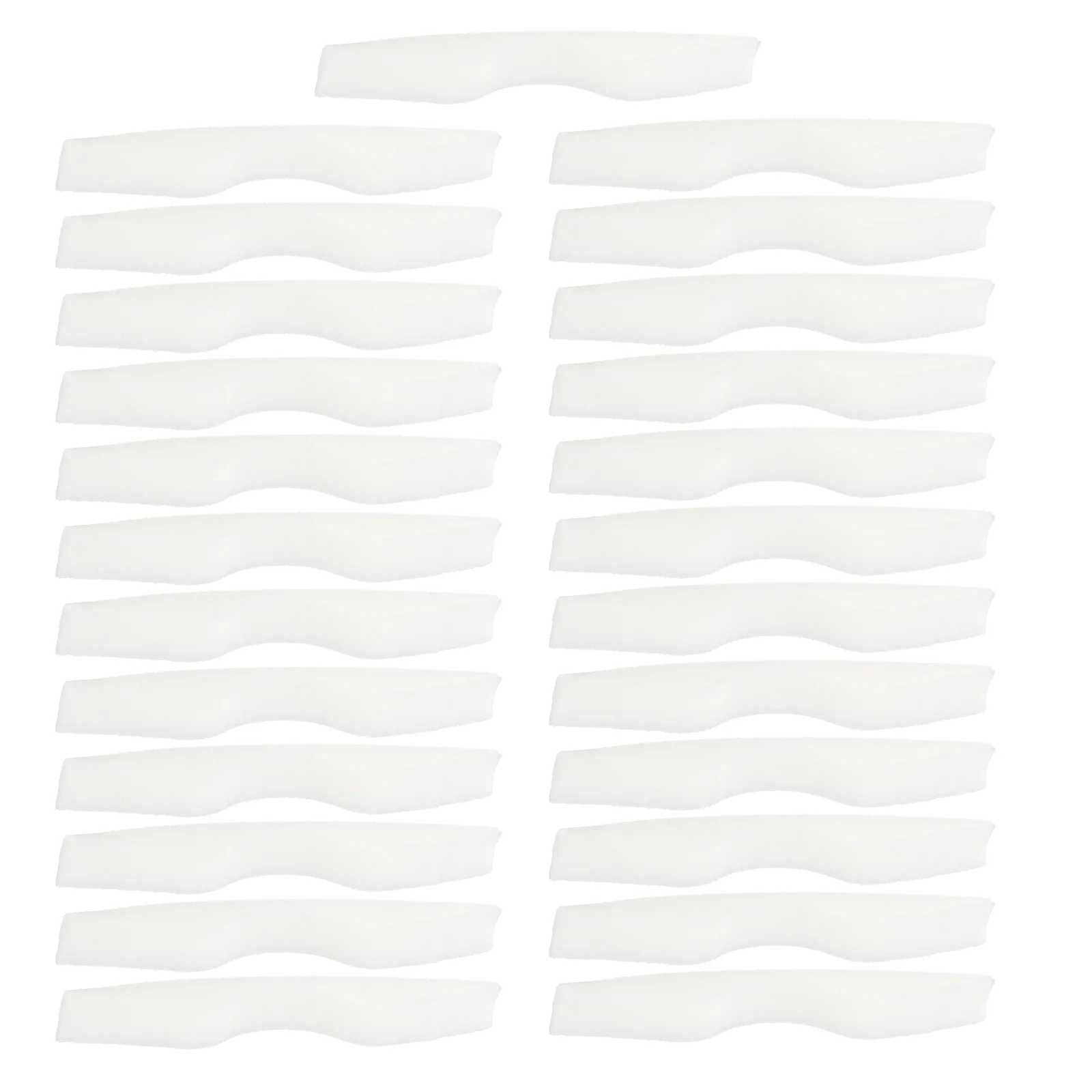 25 Pcs Sponge Nose Bridge Cushion Seal Pads Anti Fog Strips For Mask Repair Tool Lightweight Comfort Adhesive Eyewear