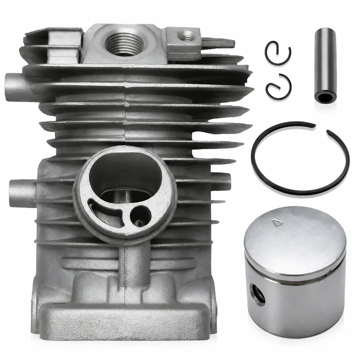 Kit de pistón y cilindro con anillo de pasador para motosierras Echo CS-310, CS-352, CS-353ES, Shindaiwa 305S, 340S. Repuesto para P021035190.