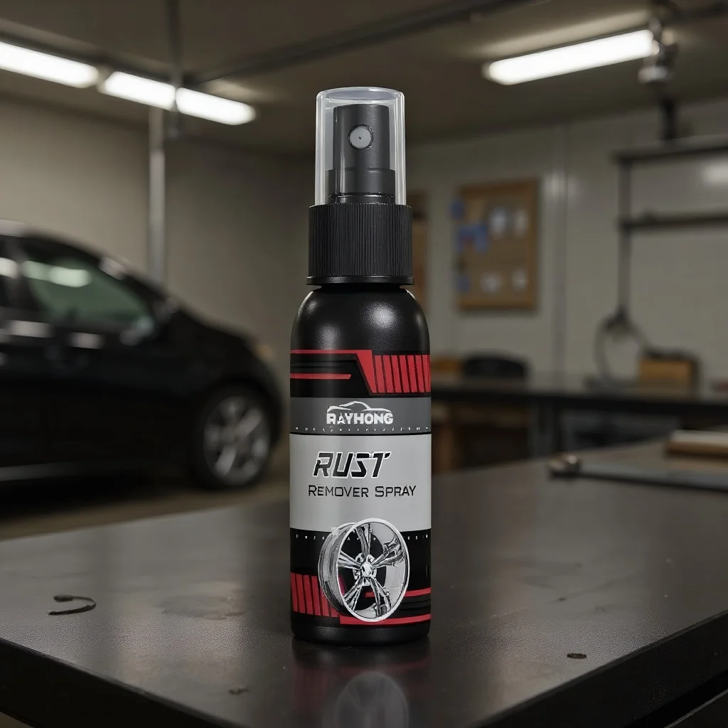 

30 мл спрей для удаления ржавчины в железном порошке — универсальный очиститель металлических поверхностей для ухода за хромом и краской