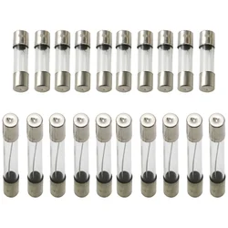 5*20mm 6*30mm Fast Blow Glass Tube Fuses 5x20 6x30 mm 250V 0.1 0.2 0.5 1 1.5 2 3 3.15 4 5 6 6.3 7 8 10 12 15 20 25 30 A AMP Fuse