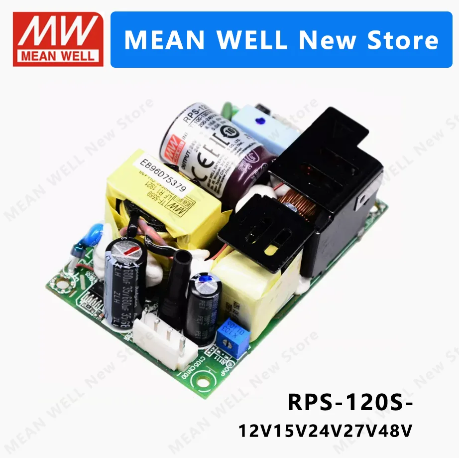 Mean Well RPS-120S RPS-120S-12 RPS-120S-15 RPS-120S-24 RPS-120S-48, Mean Well RPS 120S 120W