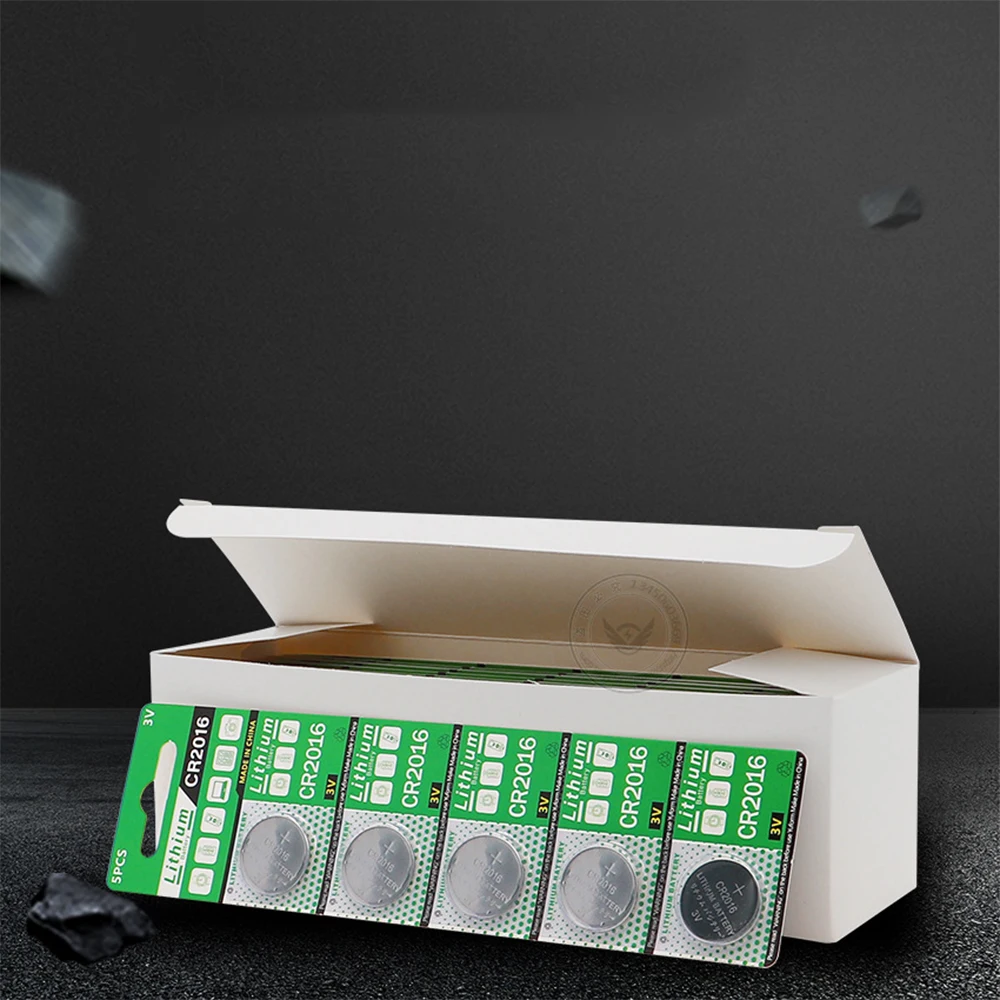 CR2016 Lithium Button Battery DL2016 BR2016 DL2016 LM2016 3V CR 2016 Coin Cell Watch Batteries for Toys Clock Remote