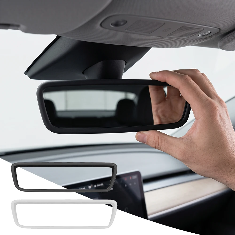 Cadre de protection de rétroviseur pour Tesla Model Y Juniper 3 Highland Model YL, étui de protection de rétroviseur en silicone