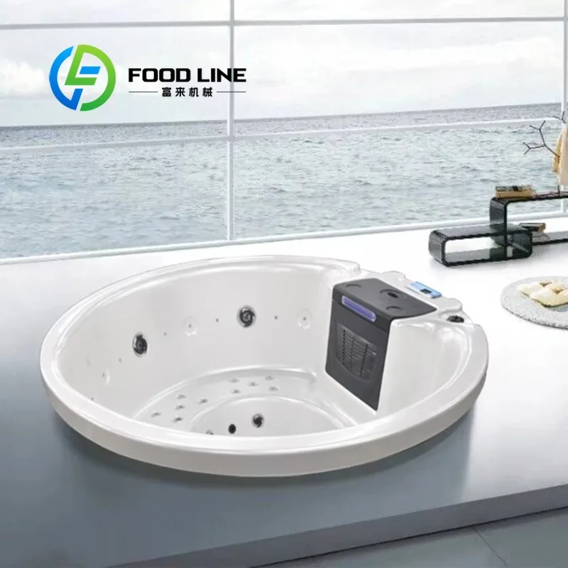 Swim Spa Whirlpool Bathtub 5.82m Outdoor 6 Person Acrylic Hot Tub Counter Current Jets for Sale High Quality Durable Durable