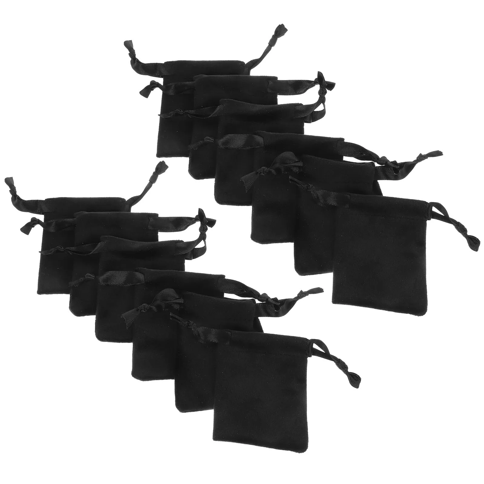 

10Pcs Drawstring Silk Storage Bag Soft Small Organizer Jewelry Phone Accessories Pouch Gift Packing Party Favor