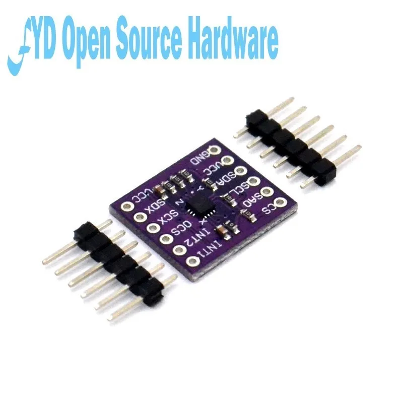 MCU-633 LSM6DSO 6DOF LSM6DSM modulo sensore di assetto giroscopio accelerometro 3D 3.3V SPI IIC I2C MIPI I3C SM interfaccia seriale