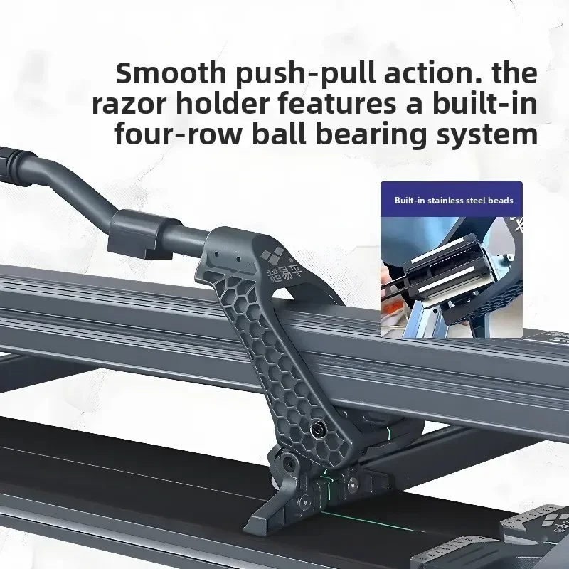 Professional Manual Tile Cutter Rock Slab Push-Pull Scoring Tool Floor Push Knife Bricklayer Renovation Large Format