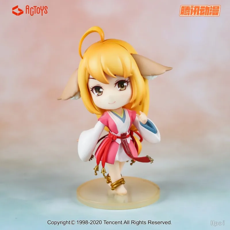ACTOYS Original Fox Demon Little Red Mother Series Box Egg - Tushan Honghong Q-Version Humanoid Toy Handmade Model Ornament Gift