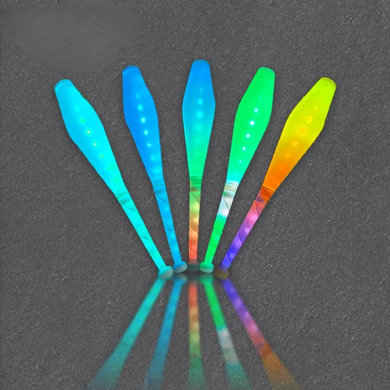 Euro Professional LED Classic Toys Juggling Clubs for Professional Performances Set of 3