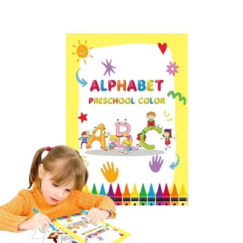 

Coloring Books For Kids Letter Tracing Book Sensory Preschool Learning Copybook For Kindergarten Homeschool Classroom Travel