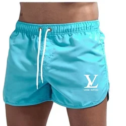 Lonsdale-pantalones cortos deportivos de playa para hombre, ligeros, con bolsillo suelto, para verano, 2024