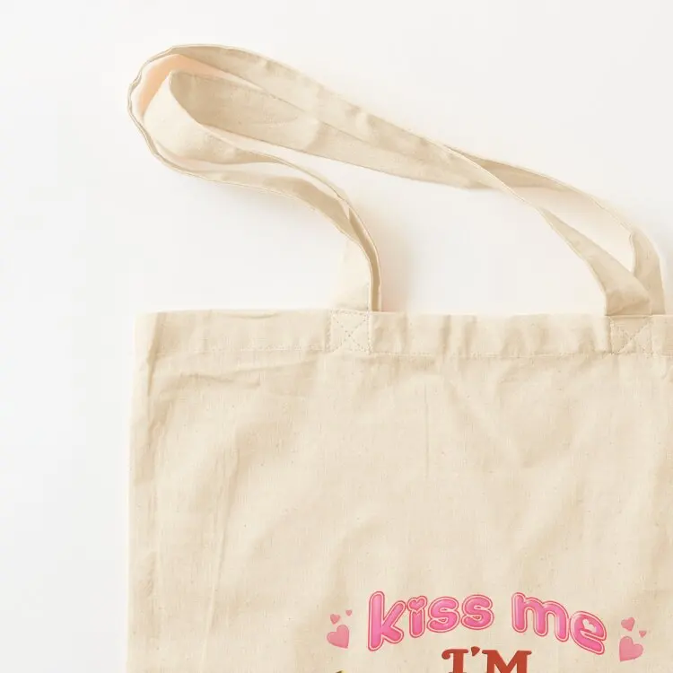 قبلني أنا نقص الحديد مضحك عيد القديس باتريك الأيرلندية أنيميا حمل حقيبة اليد حقيبة السيدات كيس صب فام حمل الحقائب الرجال #3