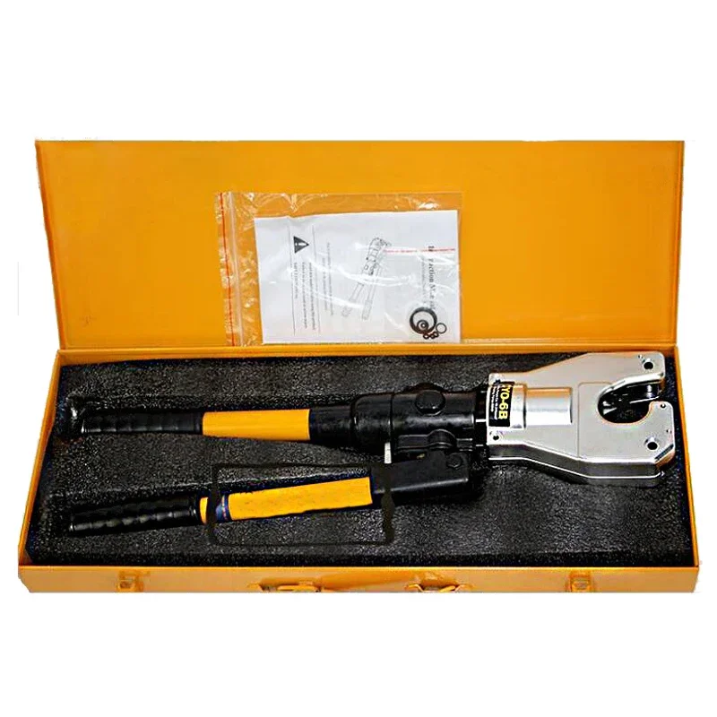 35mm Stroke Hydraulic Crimping Tool 60KN Hydraulic Dieless Crimping Tool 10-240mm2 for Cable Wire Lug CYO-6B