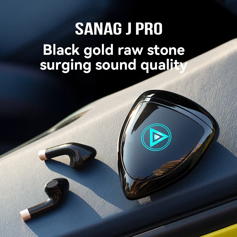 Sanag J pro Semi in Ear Headphones 3D Stereo Sound Bluetooth Earphones 8 Hours Playback Headset Tws Comfortable  Gaming Earbuds