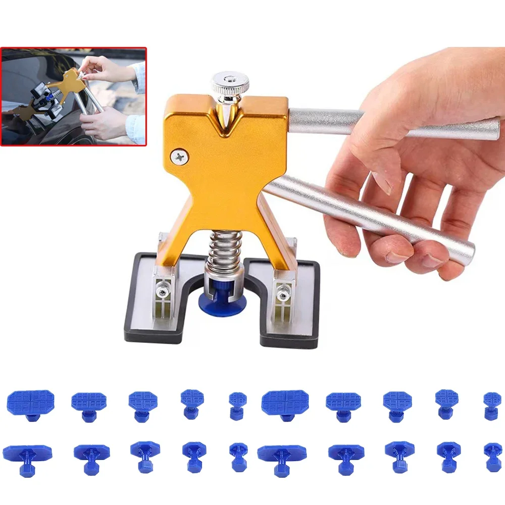 

Car Body Sheet Metal Paintless Dent Plastic Puller Kit Auto Hail Pit Removal Repair Tools Car Workshop Multiple Size Suction Cup