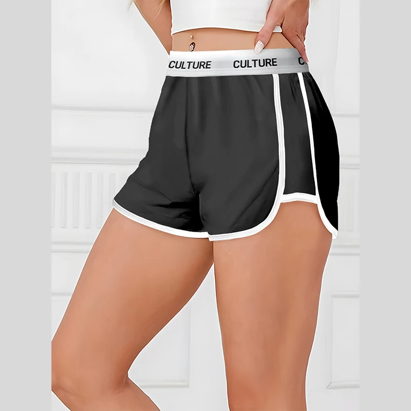 Women's Shorts Summer Fashionable Stretchy Comfortable Fitness Pants Skin-friendly Casual Home Ladies Shorts