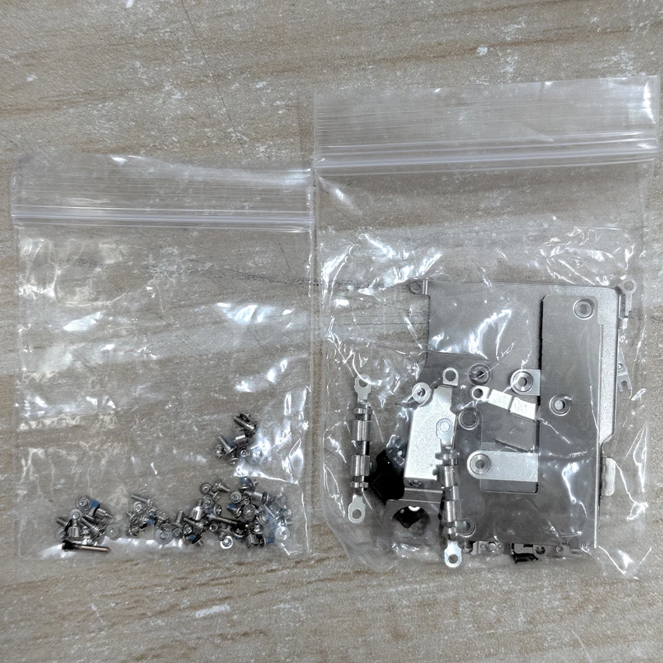 Soporte Metálico Interno para Placa Madre con Tornillos Completos para iPhone 11 12 13 14 Pro XS Max X XR 2