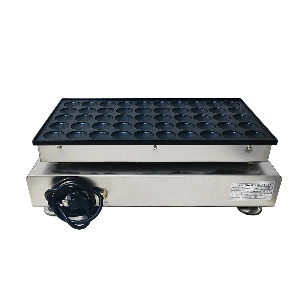 Factory 50‑Hole Multifunctional Mini Electric Waffle Maker,110‑240V 50‑60HZ Commercial Cooking Equipment