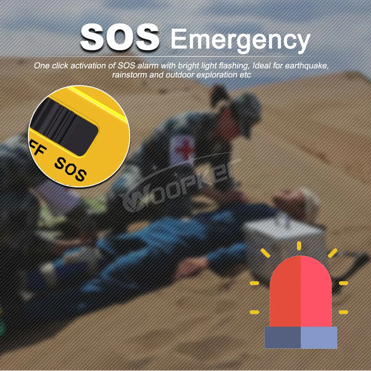 E09 Emergency Radios Output 5V/2A AM/ FM Radio Solar Hand Crank USB Rechargeable Torch Reading LED Lamp SOS Alarm Power Bank