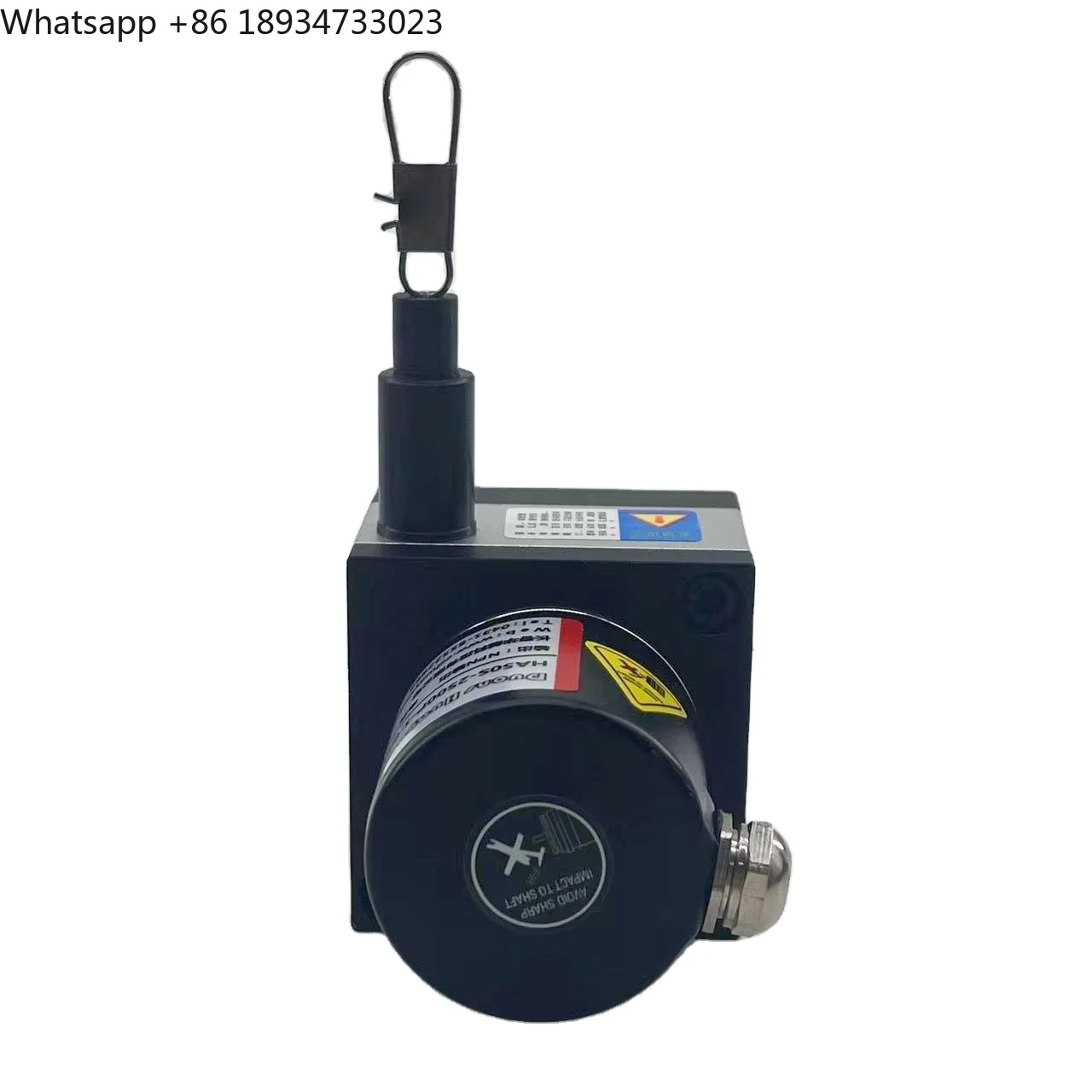 1000mm Range Draw Wire Displacement Sensor Rope Encoder String Pot Potentiometer Type