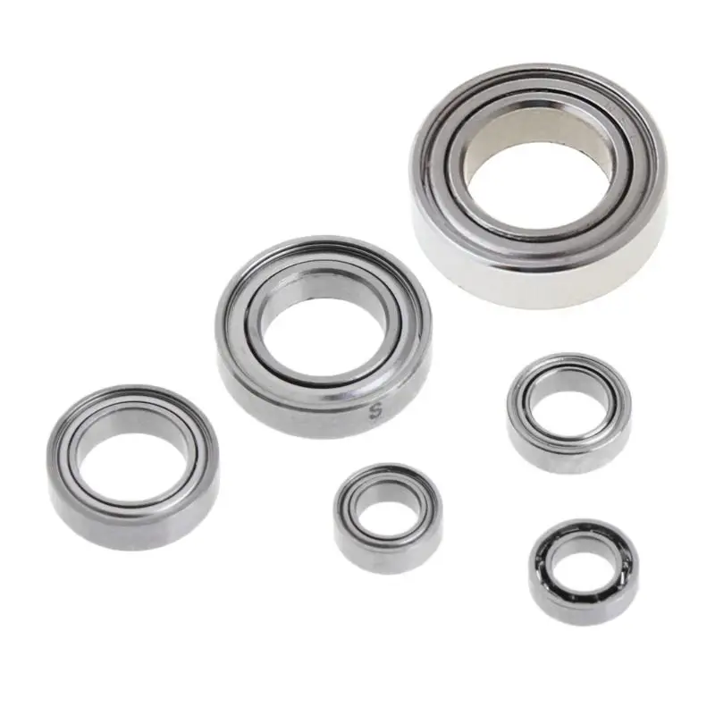 Stainless Steel Ceramic Ball Bearing Fishing Sealed Bearings Stainless Steel Reel Accessory 6 Size for Daiwa