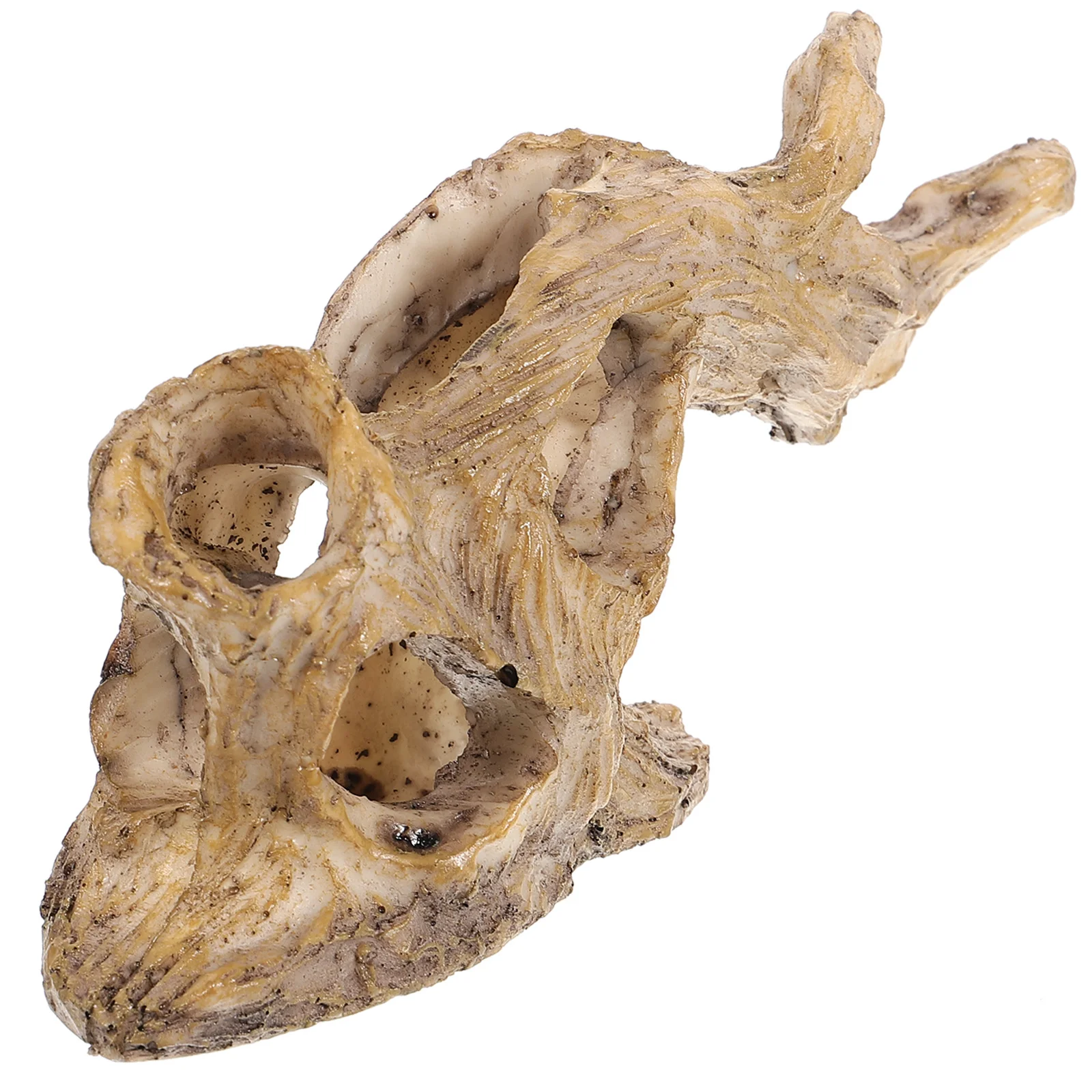 

Aquarium Decoration Resin Tree Trunk Fish Shelter Natural Hiding Cave Decorative Stump Underwater Landscape Tank Ornament