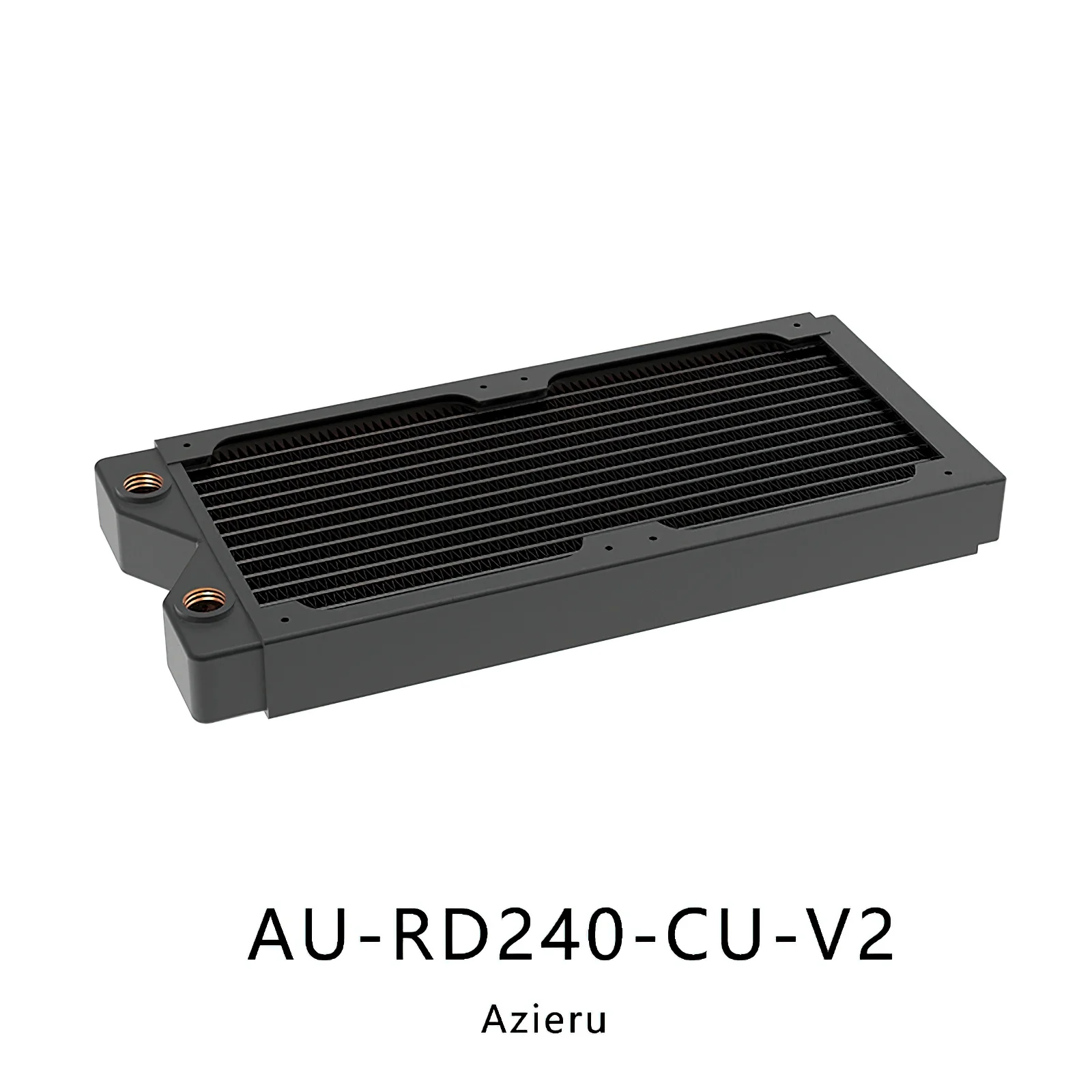 

Bykski Azieru AU-RD240-CU-V2 360mm 2x120mm Copper Radiator Water Cooling