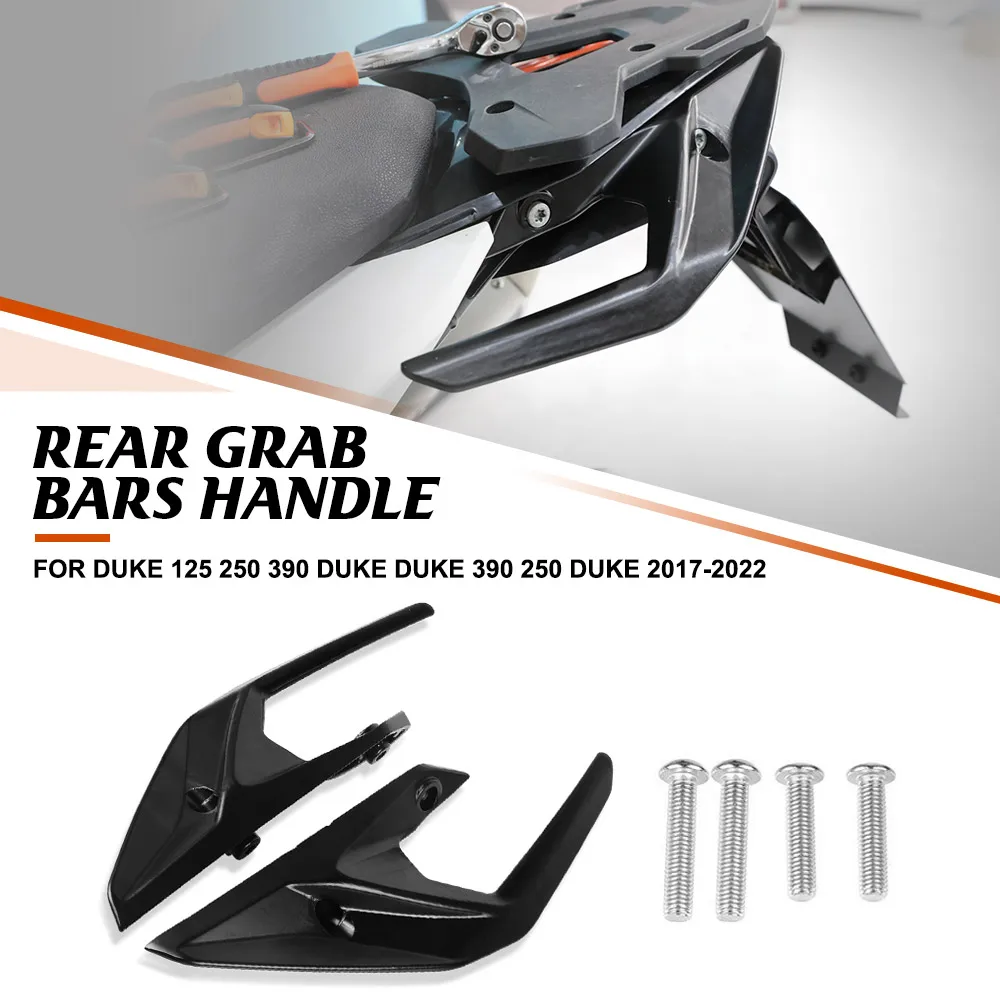 

Rear Grab Bars FOR Duke 125 250 390 Duke Duke 390 250 DUKE 2017 2018 2019 2020 2021 2022 Rear Passenger Grab Bar Rails Handle