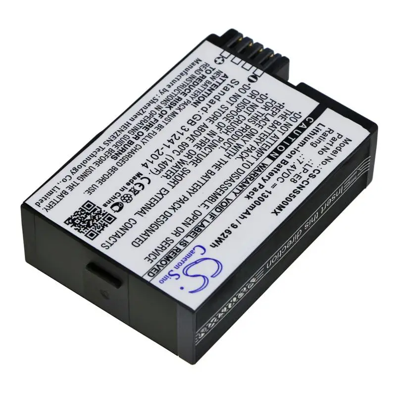 LP-E8  LC-E8   LC-E8C  LC-E8E  Battery For  Canon  EOS 550D  Rebel T2i EOS 600D   EF-S   EOS Kiss X4   EOS Kiss X5 EOS Rebel T2i